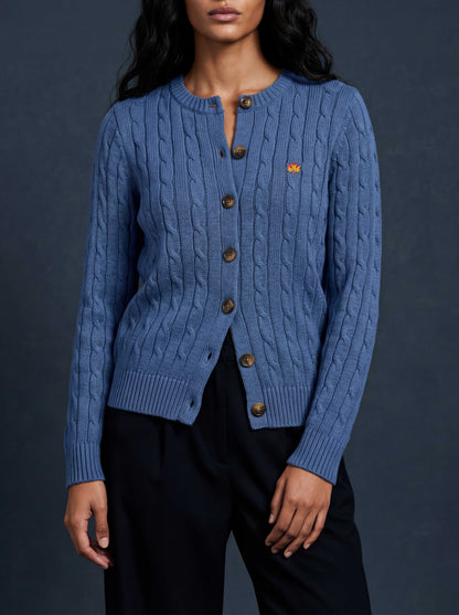 BLUE Winter Cardigan