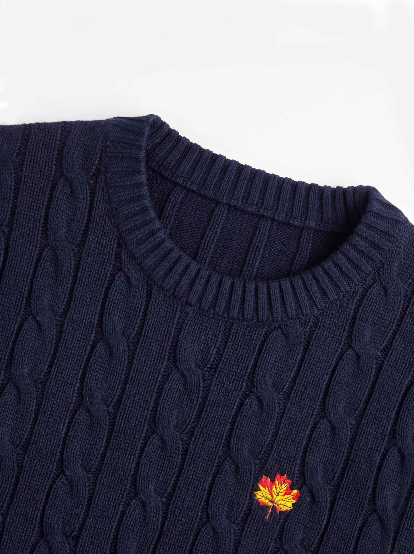 Hand Knitted Sweater Blue