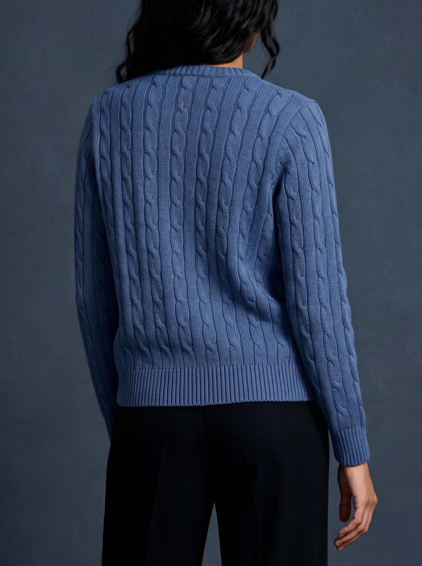 BLUE Winter Cardigan